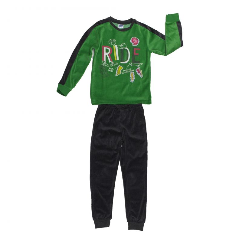Велюровая пижама "RIDE" для мальчика