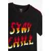 Футболка с коротким рукавом "STAY CHILL" для мальчика