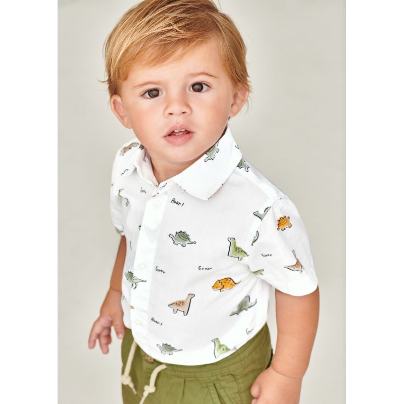 Сорочка "дінозаврики"  для хлопчика