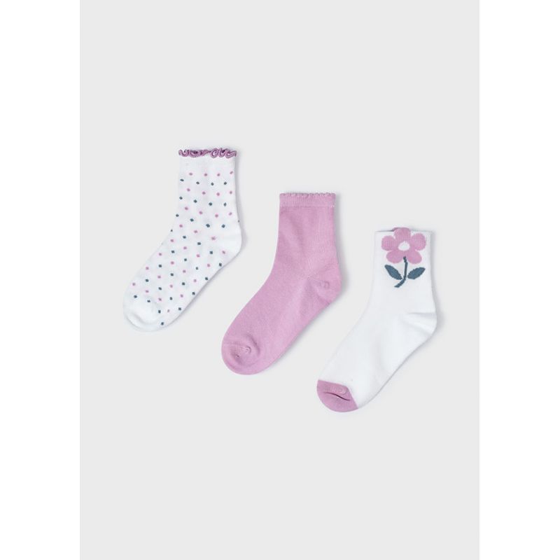 Набір із 3-х пар шкарпеток для дівчинки
