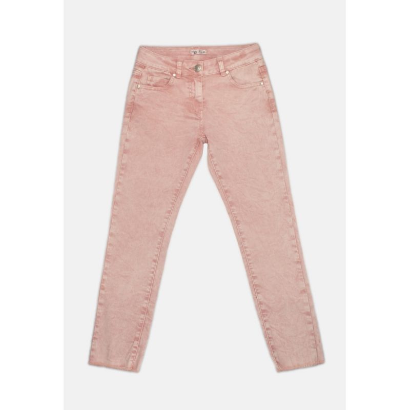 Світло-рожеві джинси для дівчинки