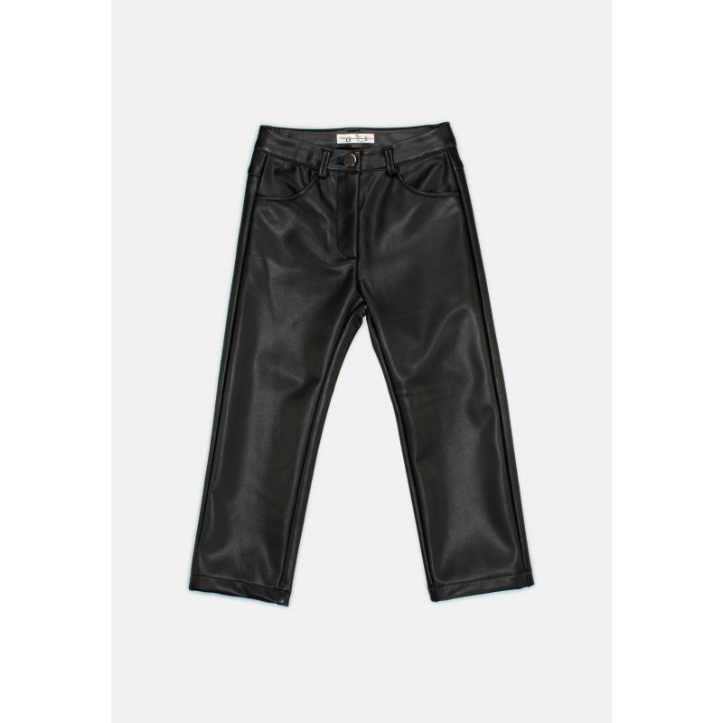 Легінси із еко шкіри для дівчинки