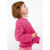 Рожева куртка на синтепоні для дівчинки