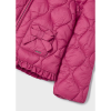 Рожева куртка на синтепоні для дівчинки