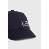 Синя кепка з лого EA7 уни