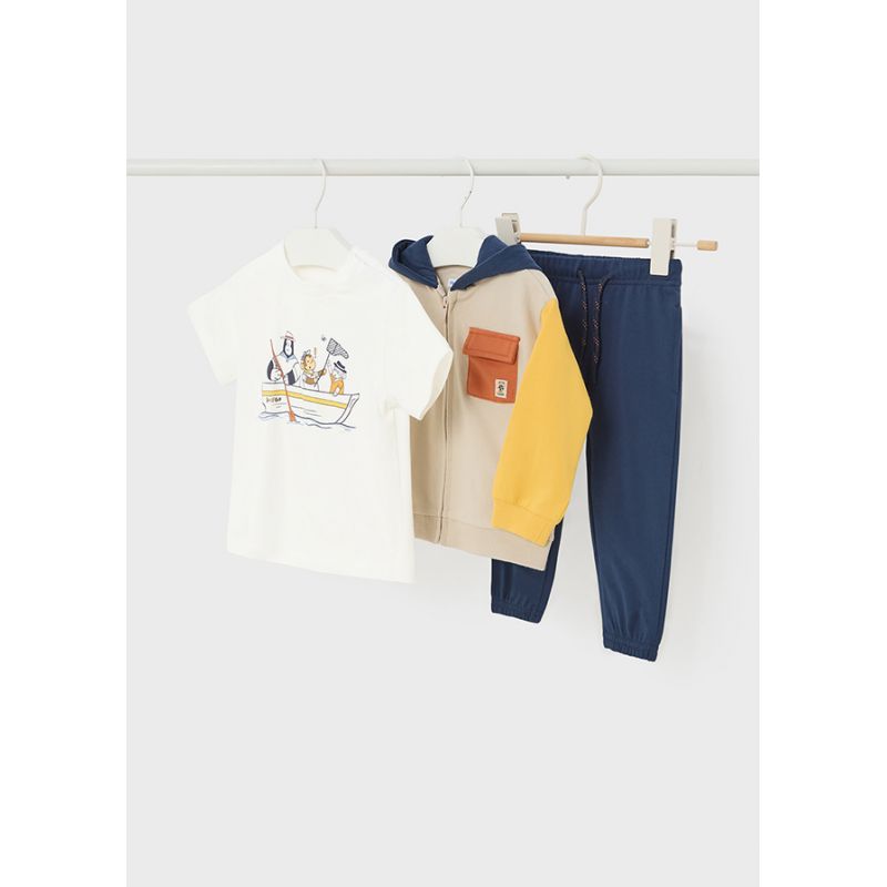 Комплект: кофта, футболка та брюки для хлопчика