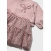 Рожевий комплект світшот та спідниця для дівчинки