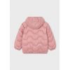 Рожева куртка з капюшоном для хлопчика
