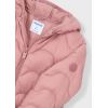 Рожева куртка з капюшоном для хлопчика