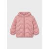 Рожева куртка з капюшоном для хлопчика