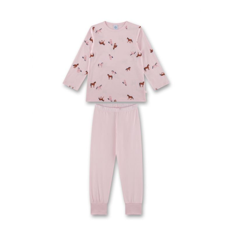Піжамний комплект з кіньми для дівчинки