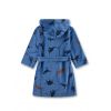 Махровий халат з динозаврами для хлопчика