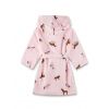 Махровий халат з кіньми для дівчинки