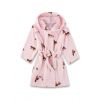 Махровий халат з кіньми для дівчинки