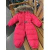 Яскраво-рожевий зимовий комбінезон на пуху уні