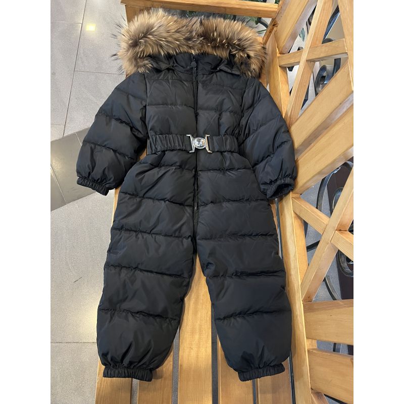 Помаранчовий зимовий комбінезон на пуху уні