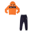 Спортивний костюм для хлопчика помаранчево-синій