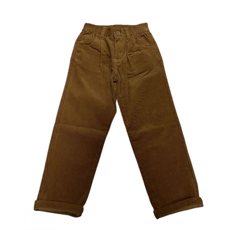 Штани для хлопчика з вельвету коричневі
