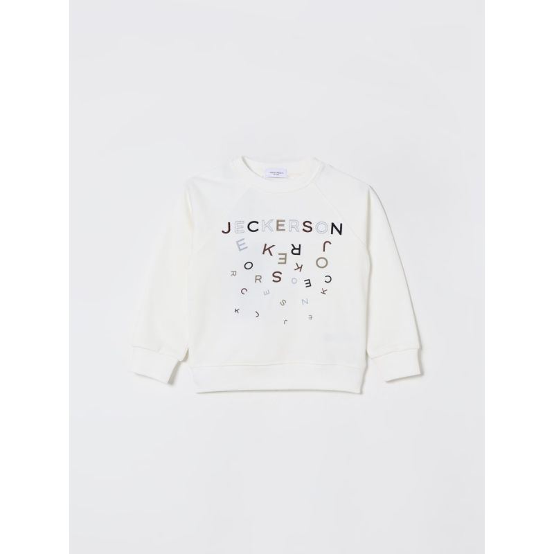 Світшот білий "літери" для хлопчика