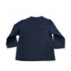 Футболка з довгим рукавом темно-синя для хлопчика