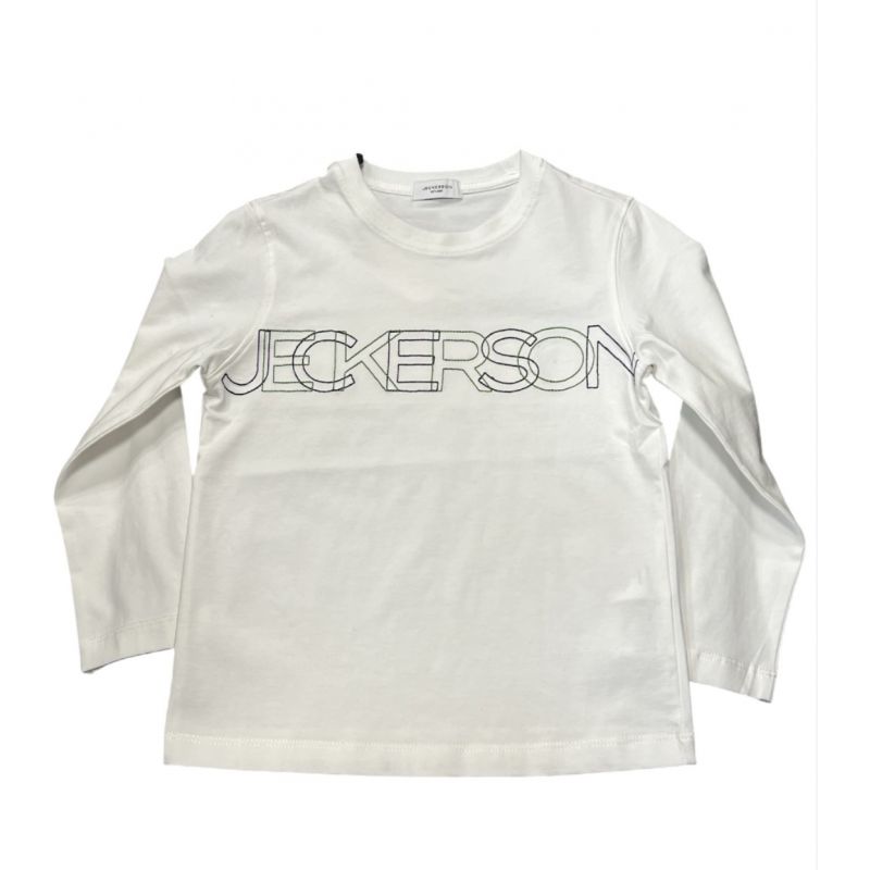 Футболка з довгим рукавом кремова для хлопчика