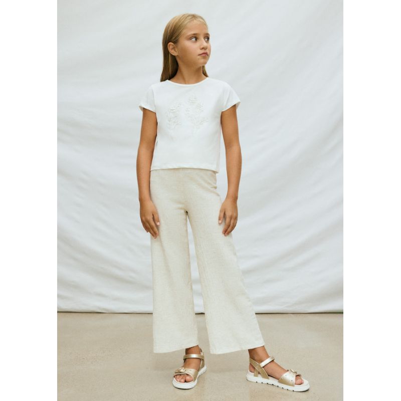 Літні брюки для дівчинки