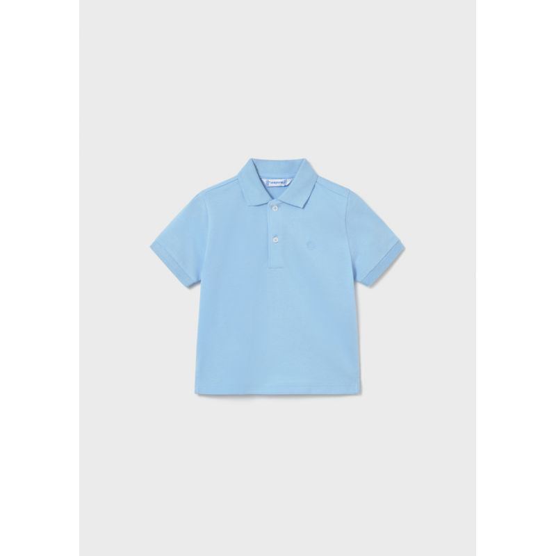 Бавовняне поло з  коротким рукавом для хлопчика