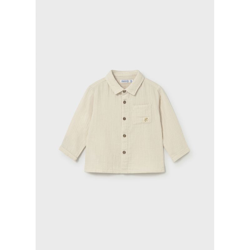 Бежева сорочка для хлопчика