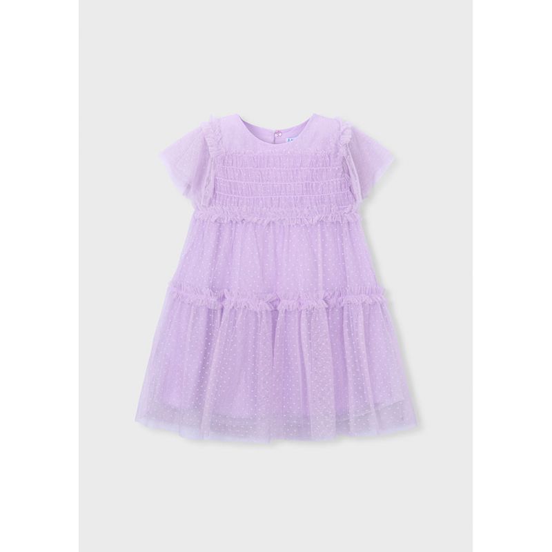 Бузкове плаття вільного крою для дівчинки