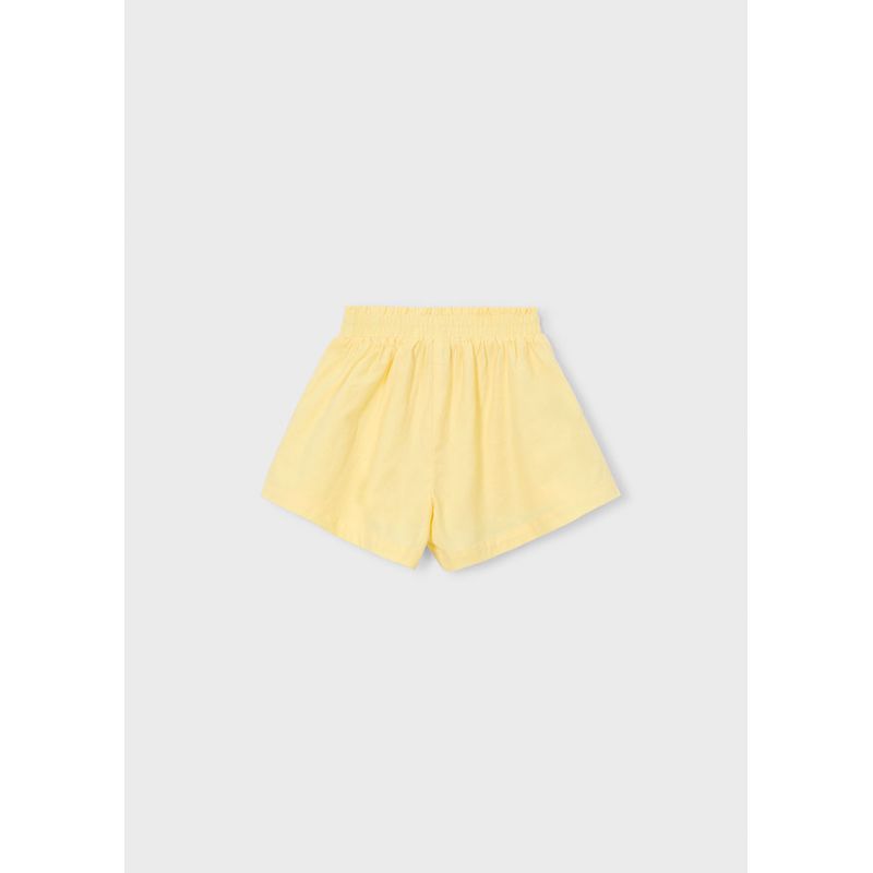 Лимонні шорти для дівчинки