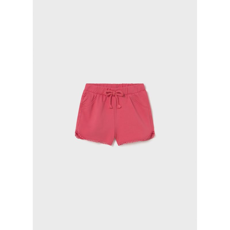 Персикові шорти для дівчинки