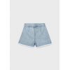 Спідниця-шорти зі світлої джинси для дівчинки