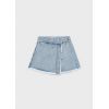 Спідниця-шорти зі світлої джинси для дівчинки