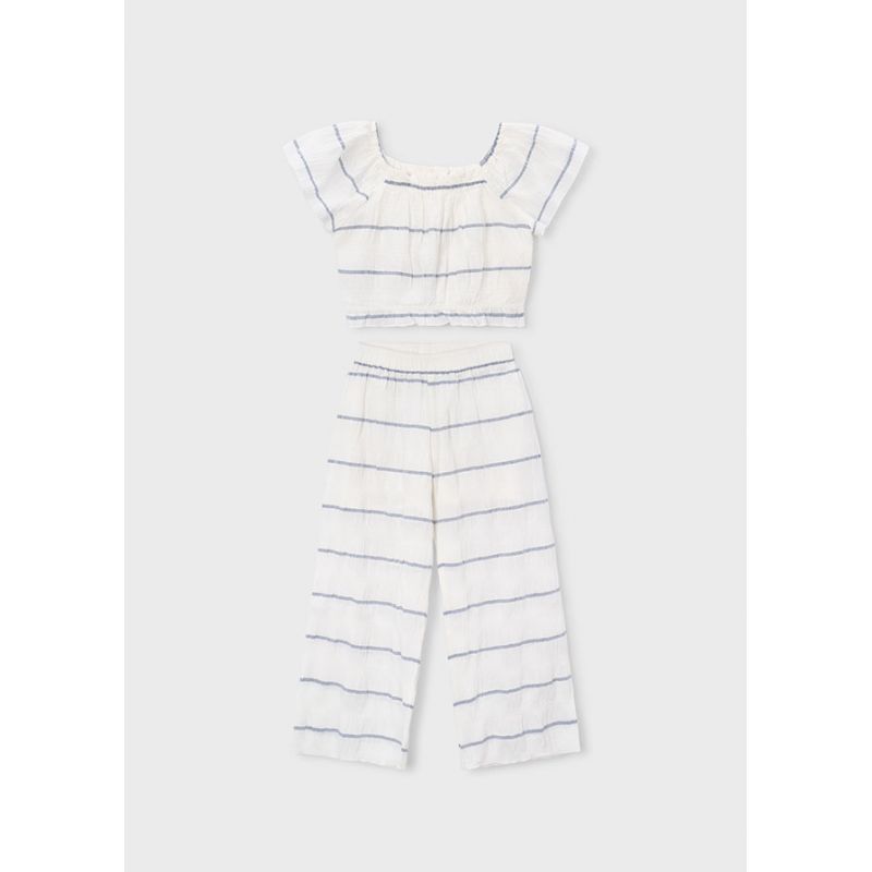 Комплект: топ+штани "смужка" для дівчинки