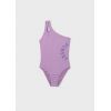 Фіолетовий суцільний купальник для дівчинки