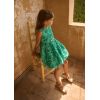 Смарагдова ошатна сукня для дівчинки