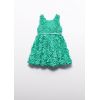 Смарагдова ошатна сукня для дівчинки