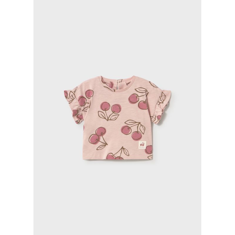 Футболка "вишні" для дівчинки