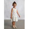 Сукня айворі з квітами для дівчинки