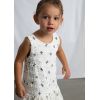 Сукня айворі з квітами для дівчинки