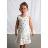 Сукня айворі з квітами для дівчинки