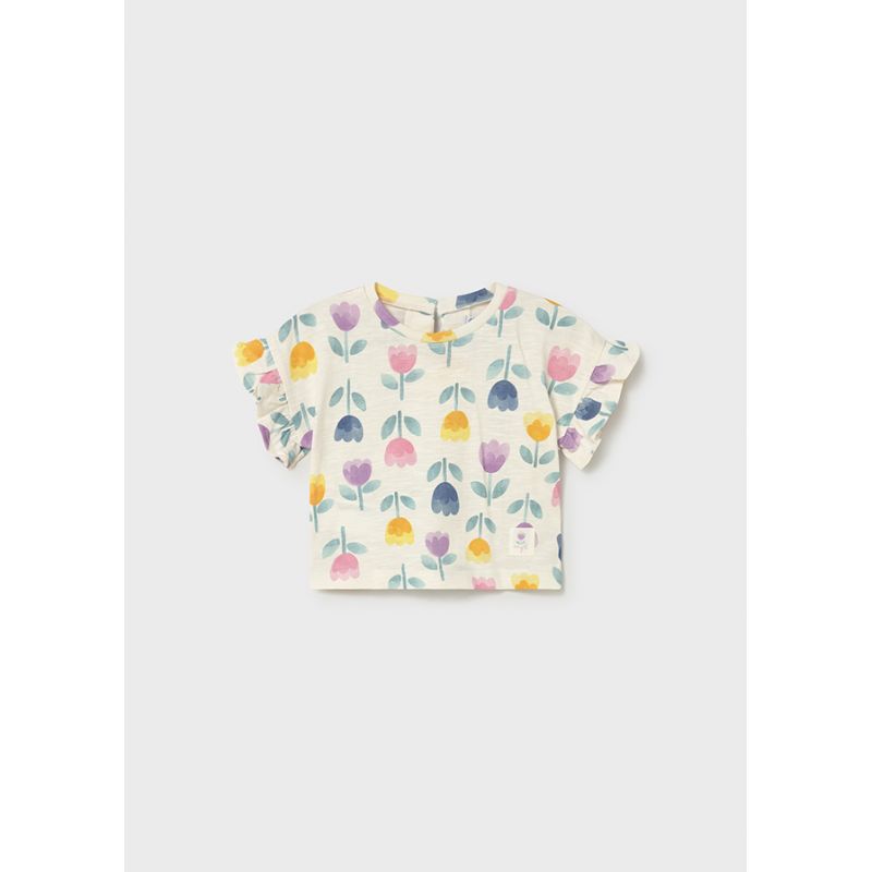 Футболка "квітки" для дівчинки
