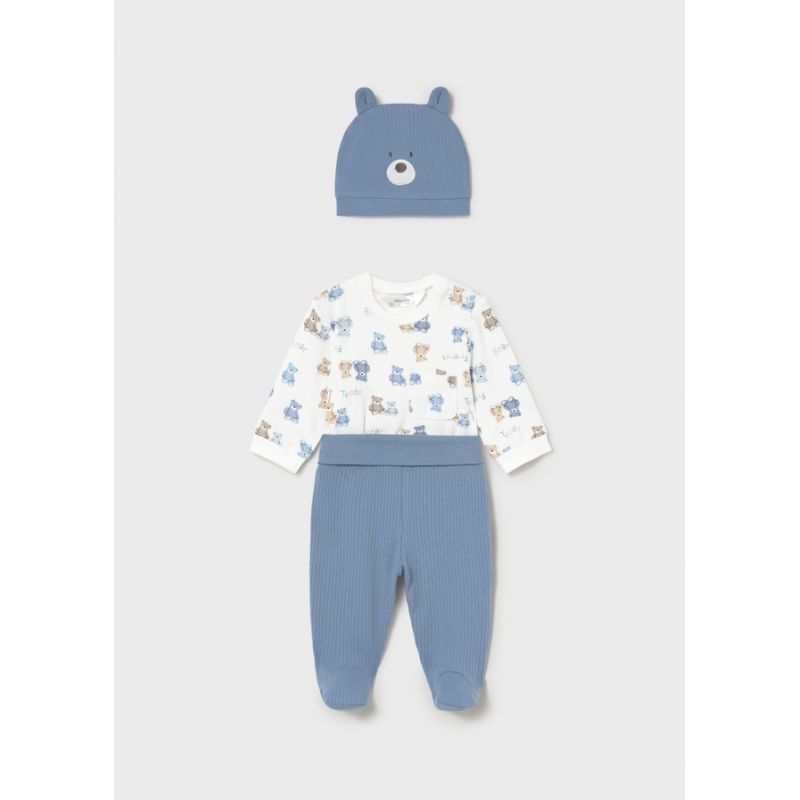 Комплект: шапка, боді, штани для хлопчика