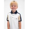 Поло біле із вставками для хлопчика