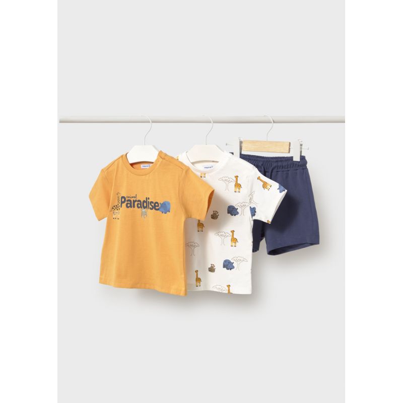 Комплект дві футболки та шорти для малюка